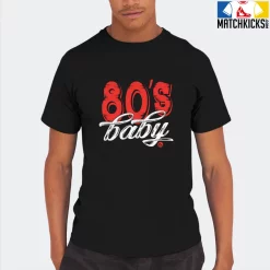 T-Shirt - Nike Dunk Low EMB NBA 75th Anniversary Chicago - Sneaker-Matching T-Shirt (80s Baby) -Nike Dunk shop online mockupGenerator 3471