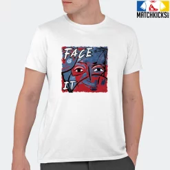 T-Shirt - Nike Dunk High Washed Denim Pack - Sneaker-Matching T-Shirt (FACE IT) -Nike Dunk shop online mockupGenerator 348