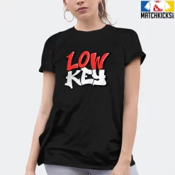 T-Shirt - Nike Dunk Low EMB NBA 75th Anniversary Chicago - Sneaker-Matching T-Shirt (LOW KEY) -Nike Dunk shop online mockupGenerator 3491