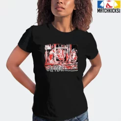 T-Shirt - Nike Dunk Low EMB NBA 75th Anniversary Chicago - Sneaker-Matching T-Shirt (After. The Window) -Nike Dunk shop online mockupGenerator 3496