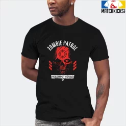 T-Shirt - Nike Dunk Low EMB NBA 75th Anniversary Chicago - Sneaker-Matching T-Shirt (Zombie Patrol) -Nike Dunk shop online mockupGenerator 3515