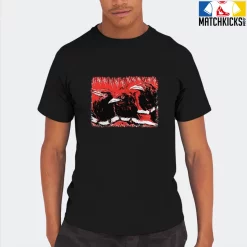 T-Shirt - Nike Dunk Low EMB NBA 75th Anniversary Chicago - Sneaker-Matching T-Shirt (Baby Crows) 17 T-Shirt - Nike Dunk Low EMB NBA 75th Anniversary Chicago - Sneaker-Matching T-Shirt (Baby Crows) -Nike Dunk shop online mockupGenerator 3534