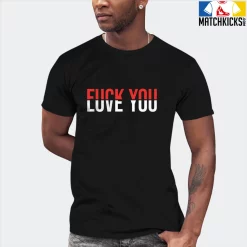 T-Shirt - Nike Dunk Low EMB NBA 75th Anniversary Chicago - Sneaker-Matching T-Shirt (F You - Love You) 16 T-Shirt - Nike Dunk Low EMB NBA 75th Anniversary Chicago - Sneaker-Matching T-Shirt (F You - Love You) -Nike Dunk shop online mockupGenerator 3542