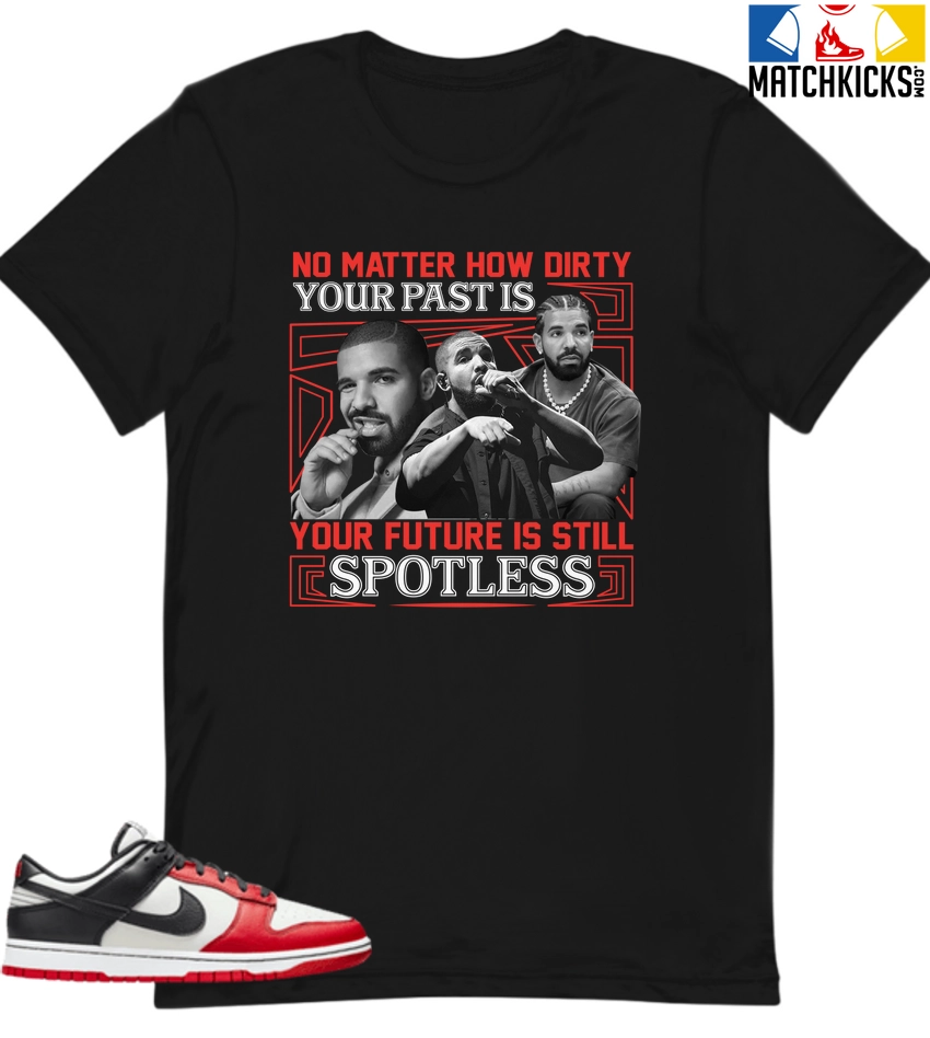 T-Shirt - Nike Dunk Low EMB NBA 75th Anniversary Chicago - Sneaker-Matching T-Shirt (No Matter How Dirty) 3 T-Shirt - Nike Dunk Low EMB NBA 75th Anniversary Chicago - Sneaker-Matching T-Shirt (No Matter How Dirty)