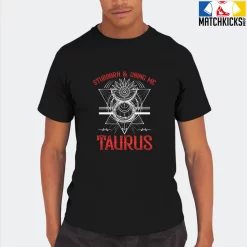 T-Shirt - Nike Dunk Low EMB NBA 75th Anniversary Chicago - Sneaker-Matching T-Shirt (Taurus Stubborn) -Nike Dunk shop online mockupGenerator 3561