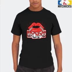 T-Shirt - Nike Dunk Low EMB NBA 75th Anniversary Chicago - Sneaker-Matching T-Shirt (Dope Lips) 17 T-Shirt - Nike Dunk Low EMB NBA 75th Anniversary Chicago - Sneaker-Matching T-Shirt (Dope Lips) -Nike Dunk shop online mockupGenerator 3588