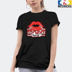 T-Shirt - Nike Dunk Low EMB NBA 75th Anniversary Chicago - Sneaker-Matching T-Shirt (Dope Lips) 19 T-Shirt - Nike Dunk Low EMB NBA 75th Anniversary Chicago - Sneaker-Matching T-Shirt (Dope Lips) -Nike Dunk shop online mockupGenerator 3590
