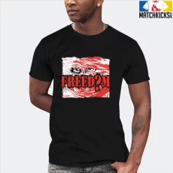 T-Shirt - Nike Dunk Low EMB NBA 75th Anniversary Chicago - Sneaker-Matching T-Shirt (FREEDOM) 16 T-Shirt - Nike Dunk Low EMB NBA 75th Anniversary Chicago - Sneaker-Matching T-Shirt (FREEDOM) -Nike Dunk shop online mockupGenerator 3605