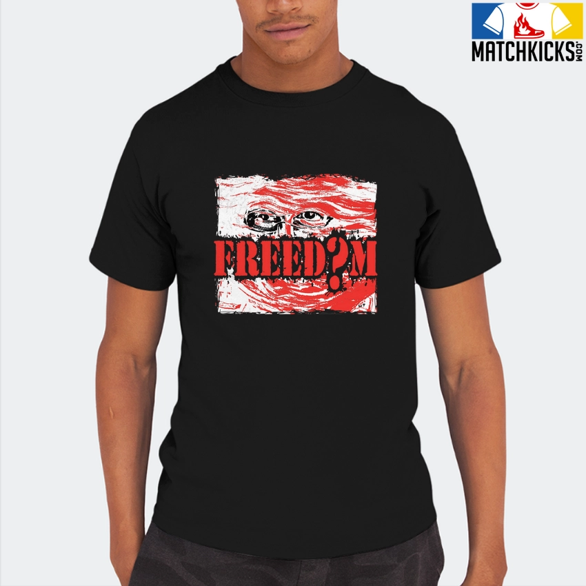 T-Shirt - Nike Dunk Low EMB NBA 75th Anniversary Chicago - Sneaker-Matching T-Shirt (FREEDOM) 8 T-Shirt - Nike Dunk Low EMB NBA 75th Anniversary Chicago - Sneaker-Matching T-Shirt (FREEDOM) - Image 6