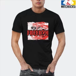 T-Shirt - Nike Dunk Low EMB NBA 75th Anniversary Chicago - Sneaker-Matching T-Shirt (FREEDOM) 21 T-Shirt - Nike Dunk Low EMB NBA 75th Anniversary Chicago - Sneaker-Matching T-Shirt (FREEDOM) -Nike Dunk shop online mockupGenerator 3610