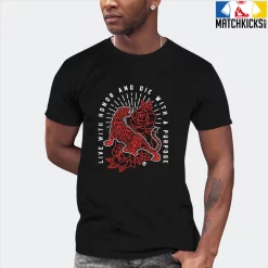 T-Shirt - Nike Dunk Low EMB NBA 75th Anniversary Chicago - Sneaker-Matching T-Shirt (Live With Honor Die With Purpose) 16 T-Shirt - Nike Dunk Low EMB NBA 75th Anniversary Chicago - Sneaker-Matching T-Shirt (Live With Honor Die With Purpose) -Nike Dunk shop online mockupGenerator 3632