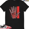 T-Shirt - Nike Dunk Low EMB NBA 75th Anniversary Chicago - Sneaker-Matching T-Shirt (REZOLUTION) -Nike Dunk shop online mockupGenerator 3665