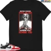 T-Shirt - Nike Dunk Low EMB NBA 75th Anniversary Chicago - Sneaker-Matching T-Shirt (Never Forget Where You From) -Nike Dunk shop online mockupGenerator 3674