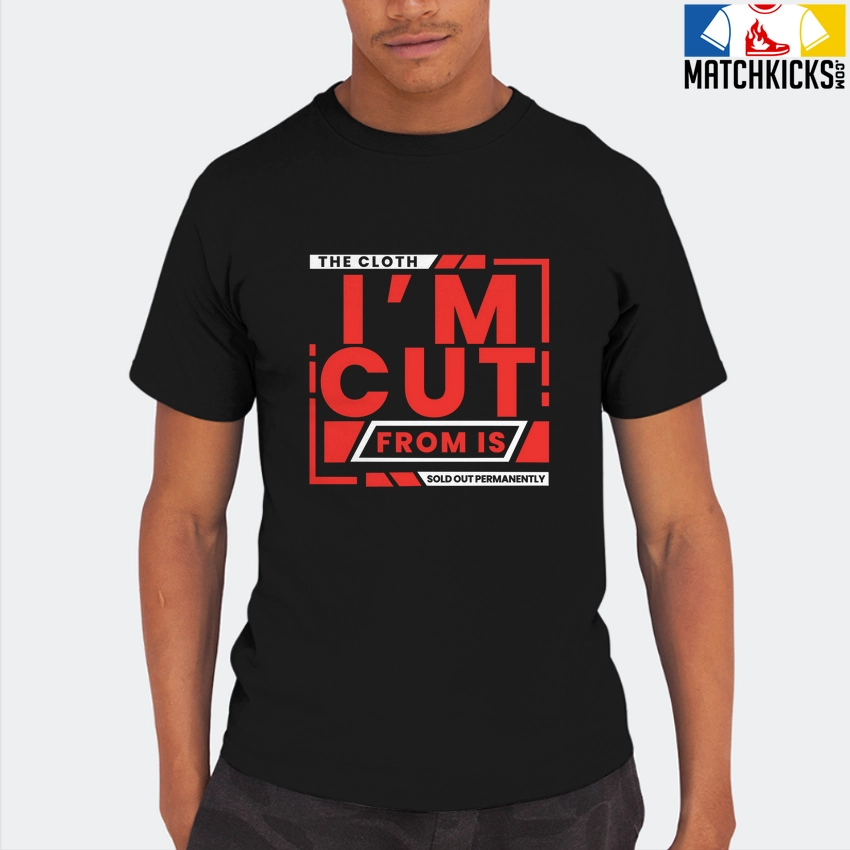 T-Shirt - Nike Dunk Low EMB NBA 75th Anniversary Chicago - Sneaker-Matching T-Shirt (The Cloth I'm Cut From) 8 T-Shirt - Nike Dunk Low EMB NBA 75th Anniversary Chicago - Sneaker-Matching T-Shirt (The Cloth I'm Cut From) - Image 6