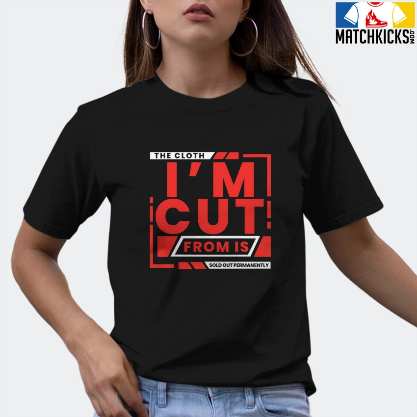 T-Shirt - Nike Dunk Low EMB NBA 75th Anniversary Chicago - Sneaker-Matching T-Shirt (The Cloth I'm Cut From) 9 T-Shirt - Nike Dunk Low EMB NBA 75th Anniversary Chicago - Sneaker-Matching T-Shirt (The Cloth I'm Cut From) - Image 7