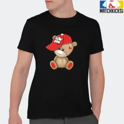 T-Shirt - Nike Dunk Low EMB NBA 75th Anniversary Chicago - Sneaker-Matching T-Shirt (LOW KEY BEAR) -Nike Dunk shop online mockupGenerator 3726