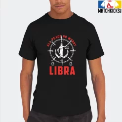 T-Shirt - Nike Dunk Low EMB NBA 75th Anniversary Chicago - Sneaker-Matching T-Shirt (Libra All Peace) -Nike Dunk shop online mockupGenerator 3732