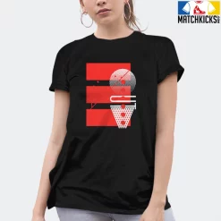 T-Shirt - Nike Dunk Low EMB NBA 75th Anniversary Chicago - Sneaker-Matching T-Shirt (BALLIN OUT) -Nike Dunk shop online mockupGenerator 3743