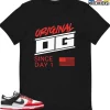 T-Shirt - Nike Dunk Low EMB NBA 75th Anniversary Chicago - Sneaker-Matching T-Shirt (ORIGINAL OG SINCE DAY 1) -Nike Dunk shop online mockupGenerator 3764