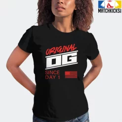 T-Shirt - Nike Dunk Low EMB NBA 75th Anniversary Chicago - Sneaker-Matching T-Shirt (ORIGINAL OG SINCE DAY 1) -Nike Dunk shop online mockupGenerator 3766