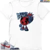 T-Shirt - Nike Dunk High Washed Denim Pack - Sneaker-Matching T-Shirt (World Peace) -Nike Dunk shop online mockupGenerator 377