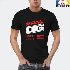 T-Shirt - Nike Dunk Low EMB NBA 75th Anniversary Chicago - Sneaker-Matching T-Shirt (ORIGINAL OG SINCE DAY 1) -Nike Dunk shop online mockupGenerator 3772