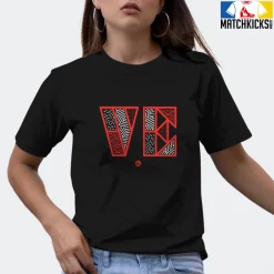 T-Shirt - Nike Dunk Low EMB NBA 75th Anniversary Chicago - Sneaker-Matching T-Shirt (Retro Love Right) -Nike Dunk shop online mockupGenerator 3778