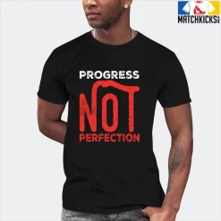 T-Shirt - Nike Dunk Low EMB NBA 75th Anniversary Chicago - Sneaker-Matching T-Shirt (Progress NOT Perfection) 16 T-Shirt - Nike Dunk Low EMB NBA 75th Anniversary Chicago - Sneaker-Matching T-Shirt (Progress NOT Perfection) -Nike Dunk shop online mockupGenerator 3785