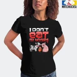 T-Shirt - Nike Dunk Low EMB NBA 75th Anniversary Chicago - Sneaker-Matching T-Shirt (I Don't Eat My Homies) -Nike Dunk shop online mockupGenerator 3811