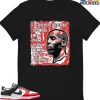 T-Shirt - Nike Dunk Low EMB NBA 75th Anniversary Chicago - Sneaker-Matching T-Shirt (DMX Suffer Quote)