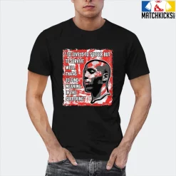 T-Shirt - Nike Dunk Low EMB NBA 75th Anniversary Chicago - Sneaker-Matching T-Shirt (DMX Suffer Quote) -Nike Dunk shop online mockupGenerator 3835