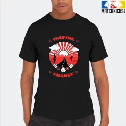 T-Shirt - Nike Dunk Low EMB NBA 75th Anniversary Chicago - Sneaker-Matching T-Shirt (Inspire Change) -Nike Dunk shop online mockupGenerator 3840