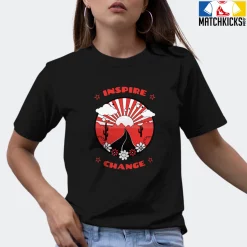 T-Shirt - Nike Dunk Low EMB NBA 75th Anniversary Chicago - Sneaker-Matching T-Shirt (Inspire Change) -Nike Dunk shop online mockupGenerator 3841