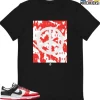 T-Shirt - Nike Dunk Low EMB NBA 75th Anniversary Chicago - Sneaker-Matching T-Shirt (Keep The Peace) 2 T-Shirt - Nike Dunk Low EMB NBA 75th Anniversary Chicago - Sneaker-Matching T-Shirt (Keep The Peace) -Nike Dunk shop online mockupGenerator 3845