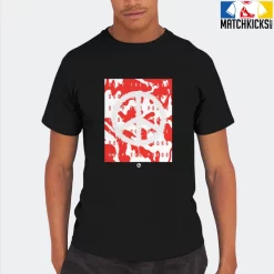 T-Shirt - Nike Dunk Low EMB NBA 75th Anniversary Chicago - Sneaker-Matching T-Shirt (Keep The Peace) -Nike Dunk shop online mockupGenerator 3849