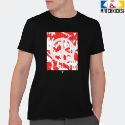 T-Shirt - Nike Dunk Low EMB NBA 75th Anniversary Chicago - Sneaker-Matching T-Shirt (Keep The Peace) -Nike Dunk shop online mockupGenerator 3852