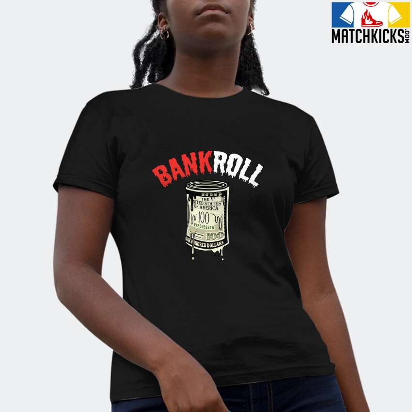 T-Shirt - Nike Dunk Low EMB NBA 75th Anniversary Chicago - Sneaker-Matching T-Shirt (BANKROLL) 4 T-Shirt - Nike Dunk Low EMB NBA 75th Anniversary Chicago - Sneaker-Matching T-Shirt (BANKROLL) - Image 2