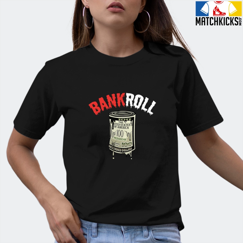 T-Shirt - Nike Dunk Low EMB NBA 75th Anniversary Chicago - Sneaker-Matching T-Shirt (BANKROLL) 9 T-Shirt - Nike Dunk Low EMB NBA 75th Anniversary Chicago - Sneaker-Matching T-Shirt (BANKROLL) - Image 7