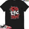 T-Shirt - Nike Dunk Low EMB NBA 75th Anniversary Chicago - Sneaker-Matching T-Shirt (DO EPIC SHiT) -Nike Dunk shop online mockupGenerator 3944