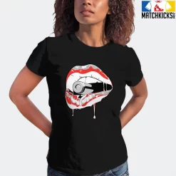 T-Shirt - Nike Dunk Low EMB NBA 75th Anniversary Chicago - Sneaker-Matching T-Shirt (Kiss Of Death) -Nike Dunk shop online mockupGenerator 3982