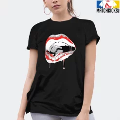 T-Shirt - Nike Dunk Low EMB NBA 75th Anniversary Chicago - Sneaker-Matching T-Shirt (Kiss Of Death) -Nike Dunk shop online mockupGenerator 3986