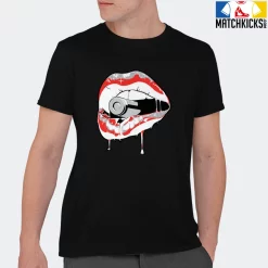 T-Shirt - Nike Dunk Low EMB NBA 75th Anniversary Chicago - Sneaker-Matching T-Shirt (Kiss Of Death) -Nike Dunk shop online mockupGenerator 3987