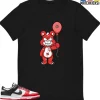 T-Shirt - Nike Dunk Low EMB NBA 75th Anniversary Chicago - Sneaker-Matching T-Shirt (Grinning Bear) 1 T-Shirt - Nike Dunk Low EMB NBA 75th Anniversary Chicago - Sneaker-Matching T-Shirt (Grinning Bear) -Nike Dunk shop online mockupGenerator 4007