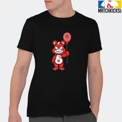 T-Shirt - Nike Dunk Low EMB NBA 75th Anniversary Chicago - Sneaker-Matching T-Shirt (Grinning Bear) 20 T-Shirt - Nike Dunk Low EMB NBA 75th Anniversary Chicago - Sneaker-Matching T-Shirt (Grinning Bear) -Nike Dunk shop online mockupGenerator 4014