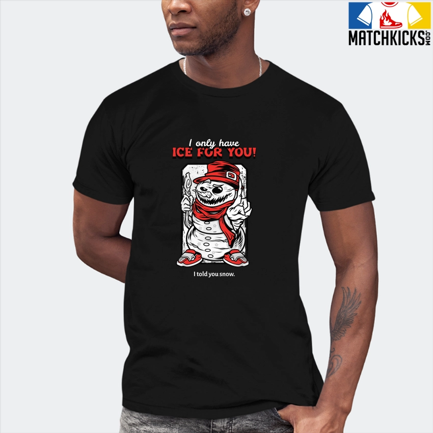 T-Shirt - Nike Dunk Low EMB NBA 75th Anniversary Chicago - Sneaker-Matching T-Shirt (Snowman Ice For You) 7 T-Shirt - Nike Dunk Low EMB NBA 75th Anniversary Chicago - Sneaker-Matching T-Shirt (Snowman Ice For You) - Image 5