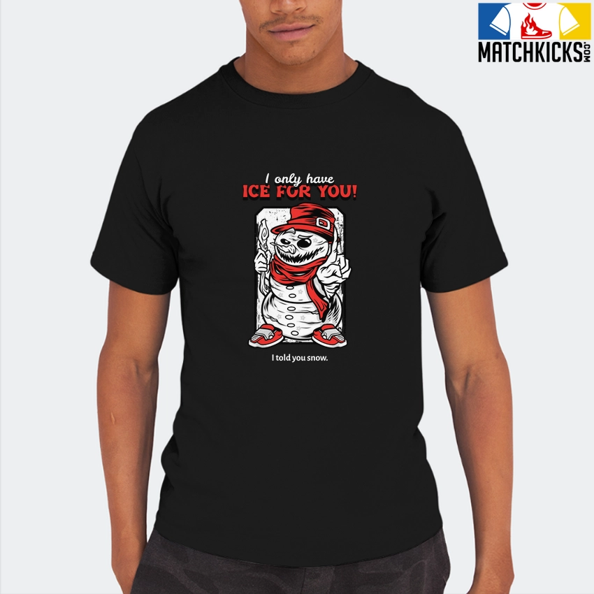 T-Shirt - Nike Dunk Low EMB NBA 75th Anniversary Chicago - Sneaker-Matching T-Shirt (Snowman Ice For You) 8 T-Shirt - Nike Dunk Low EMB NBA 75th Anniversary Chicago - Sneaker-Matching T-Shirt (Snowman Ice For You) - Image 6