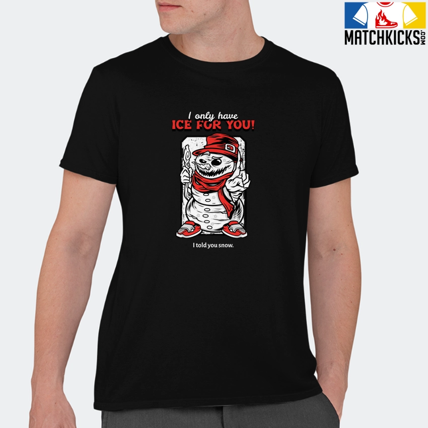 T-Shirt - Nike Dunk Low EMB NBA 75th Anniversary Chicago - Sneaker-Matching T-Shirt (Snowman Ice For You) 11 T-Shirt - Nike Dunk Low EMB NBA 75th Anniversary Chicago - Sneaker-Matching T-Shirt (Snowman Ice For You) - Image 9