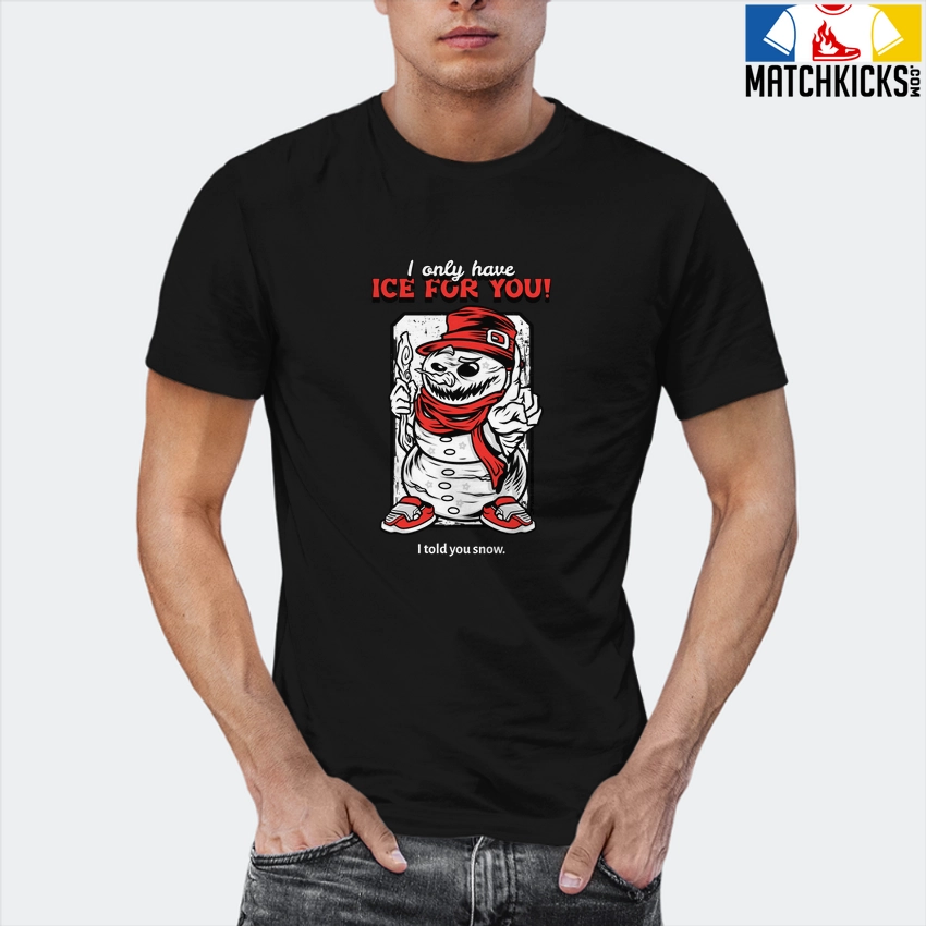 T-Shirt - Nike Dunk Low EMB NBA 75th Anniversary Chicago - Sneaker-Matching T-Shirt (Snowman Ice For You) 12 T-Shirt - Nike Dunk Low EMB NBA 75th Anniversary Chicago - Sneaker-Matching T-Shirt (Snowman Ice For You) - Image 10