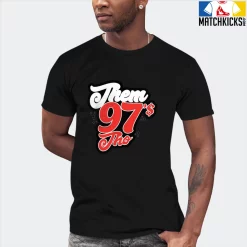 T-Shirt - Nike Dunk Low EMB NBA 75th Anniversary Chicago - Sneaker-Matching T-Shirt (Them Ninety Seven's Tho) 16 T-Shirt - Nike Dunk Low EMB NBA 75th Anniversary Chicago - Sneaker-Matching T-Shirt (Them Ninety Seven's Tho) -Nike Dunk shop online mockupGenerator 4118