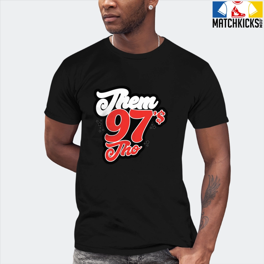 T-Shirt - Nike Dunk Low EMB NBA 75th Anniversary Chicago - Sneaker-Matching T-Shirt (Them Ninety Seven's Tho) 7 T-Shirt - Nike Dunk Low EMB NBA 75th Anniversary Chicago - Sneaker-Matching T-Shirt (Them Ninety Seven's Tho) - Image 5
